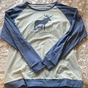 Patagonia long sleeve T, women’s L